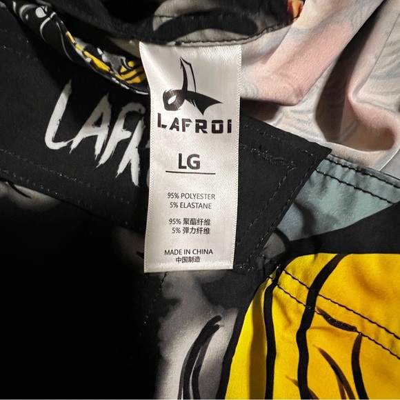 Lafroi Agile MMA Board Shorts Mens Sz L Dragon Graphics Cross Train Martial Arts - Picture 4 of 5